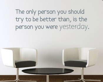 Be Better than You
